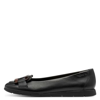 Балерини  TAMARIS - 1-22170-45-003 BLACK LEATHER