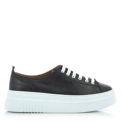 Women`s Sneakers VENEZIA-446-45621 LEATHER BLACK