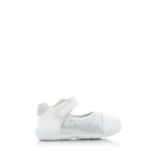 Детски ежедневни момичета GEOX - B3551C C0007 B KAYTAN WHITE/SILVER