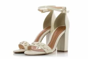 Дамски сандали на ток BOTTERO - 277402-offwhitess18