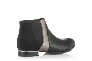 Боти на равна подметка DONNA ITALIANA black - 4041-blackaw16