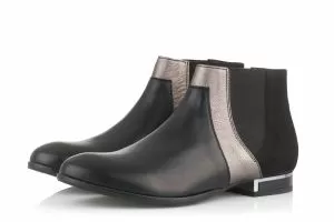 Боти на равна подметка DONNA ITALIANA black - 4041-blackaw16