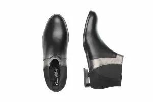 Боти на равна подметка DONNA ITALIANA black - 4041-blackaw16