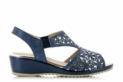 Дамски сандали на платформа PITILLOS - 5510-marinoss19