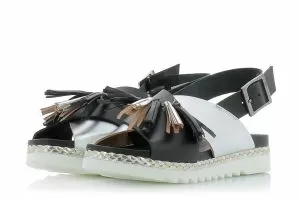 Дамски сандали CAMPIONE - 7141-2-black/silverss17