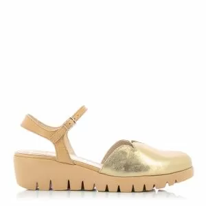 Дамски Сандали На Платформа  WONDERS - C-33292 CARAVACA  PERGAMENA SAND