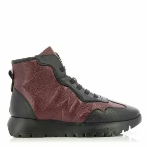Women`s Sneakers WONDERS-A-2451 ENGLAND NEGRO/VINO