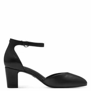 Heels TAMARIS-1-22401-42-003 BLACK LEATHER