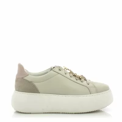 Women`s Skeakers CESARE PACIOTTI 4US-SUMMER-TOFU/ROSSA