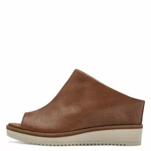 Дамски Чехли На Платформа  TAMARIS-1-27200-42-372 COGNAC STRUCT