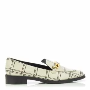 Дамски Лоуфър  JORGE BISCHOFF - J10654040001 OFF WHITE/BLACK