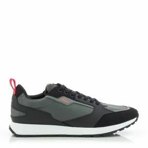 Men`s Sneakers HUGO-50536568 ICELIN RUNN PUMF N OPEN GREY