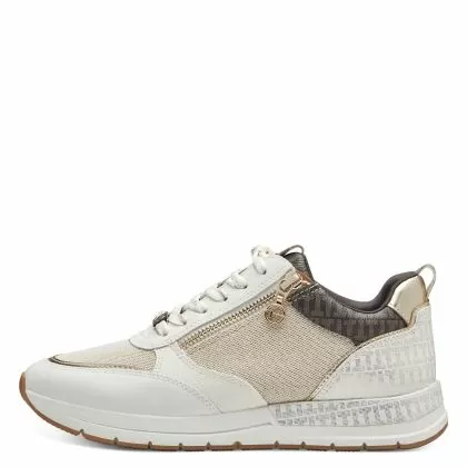 Woman`s Sneakers TAMARIS-1-23732-41-4A0 IVORY COMB