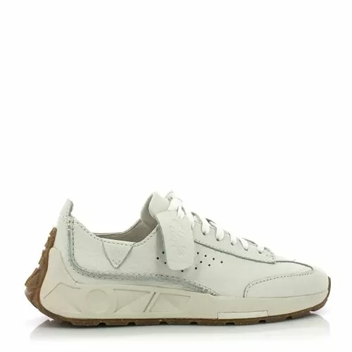 Дамски Сникърс CLARKS - 26176397 CRAFT SPEED OFF WHITE LEA