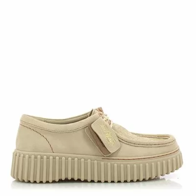 Дамски Ежедневни CLARKS-26181191 TORHILL BEE ECRU SUEDE