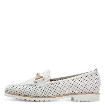Дамски Лоуфър TAMARIS - 1-24230-44-100 WHITE