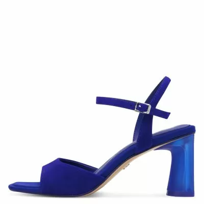 Woman`s Heeled Sandals TAMARIS-1-28340-44-187 ROYAL BLUE