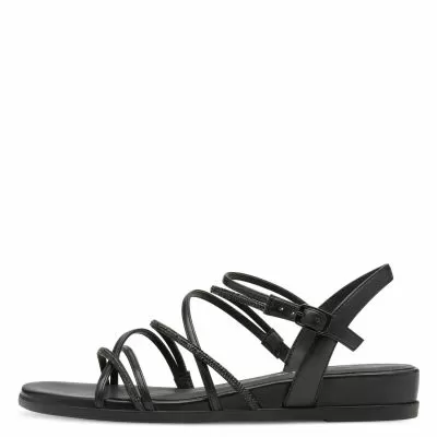 Дамски Равни Сандали  TAMARIS - 1-28103-42-001 BLACK