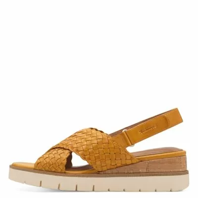 Women`s Sandals On Platform TAMARIS-1-28251-44-600 YELLOW