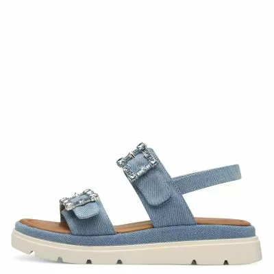 Дамски Равни Сандали  TAMARIS-1-28702-44-802 DENIM