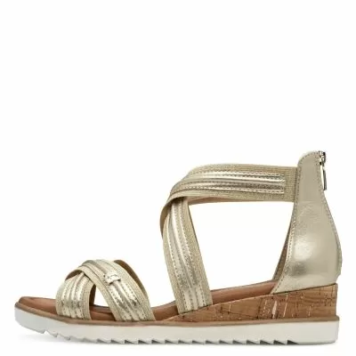 Women`s Sandals On Platform TAMARIS-1-28701-44-933 LIGHT GOLD