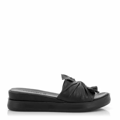 Дамски Чехли На Платформа VERONELLA-030-133-0111 BLACK