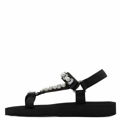 Дамски Равни Сандали  TAMARIS-1-28269-44-043 BLACK GLAM