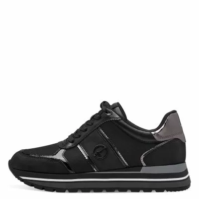 Woman`s Sneakers TAMARIS-1-23727-42-098 BLACK COMB