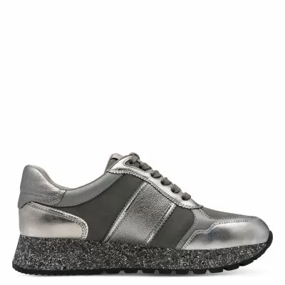 Woman`s Sneakers TAMARIS-1-23727-42-919 SILVER GLAM
