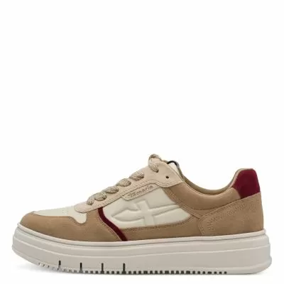 Woman`s Sneakers TAMARIS-1-23746-43-313 CAMEL COMB