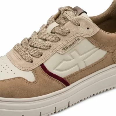 Woman`s Sneakers TAMARIS-1-23746-43-313 CAMEL COMB