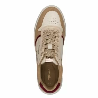 Woman`s Sneakers TAMARIS-1-23746-43-313 CAMEL COMB