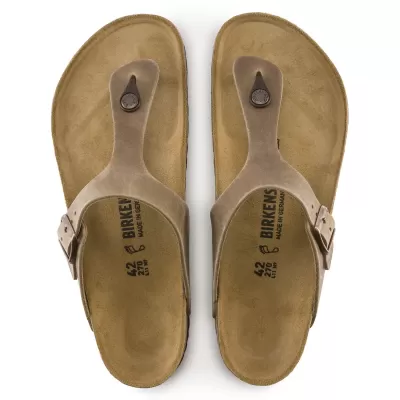 Мъжки Чехли Комфорт BIRKENSTOCK-943811 GIZEH TABACCO BROWN