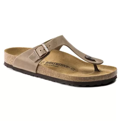 Мъжки Чехли Комфорт BIRKENSTOCK-943811 GIZEH TABACCO BROWN
