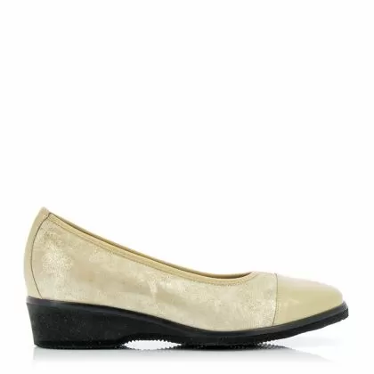 Дамски Лоуфър   COMFORT SHOES - 2041XLNO LAMINATO BEIGE