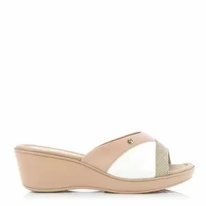 Дамски Чехли Комфорт  PICCADILLY - 54028000000005 RAFIA CREME