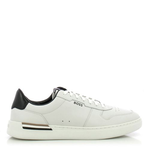 Men`s Sneakers BOSS-50542538 CLINT TENN LTVPN OPEN WHITE