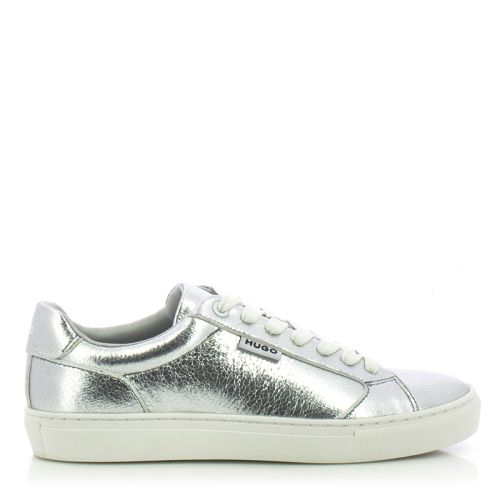 Дамски Сникърс HUGO-50541657 MORRIE TENN CRK SILVER