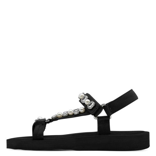 Дамски Равни Сандали  TAMARIS-1-28269-44-043 BLACK GLAM
