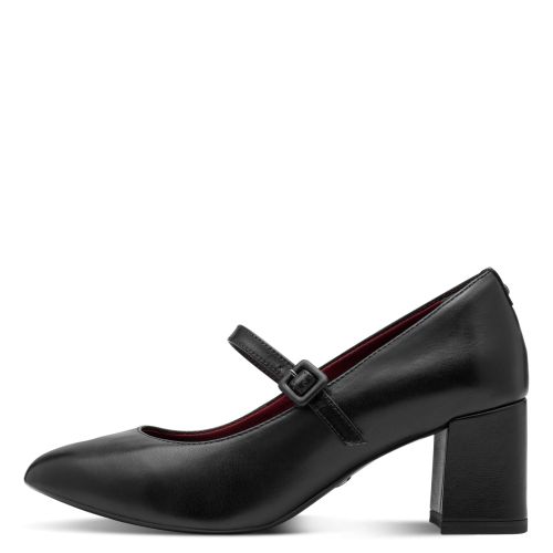 Токчета TAMARIS-1-22460-45-003 BLACK LEATHER