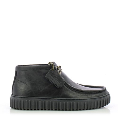 Мъжки Ежедневни Боти CLARKS-26178264 TORHILL HI BLACK LEATHER