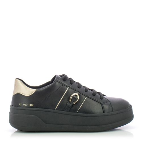 Дамски Сникърс GEOX - D56WVB D SPHERICA BLACK/LT GOLD