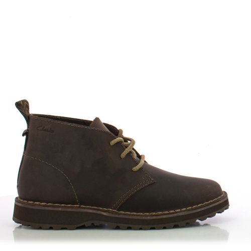 Мъжки Ежедневни Боти CLARKS-26179717 SOLSBURY DB DARK BROWN LEA