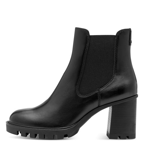 Дамски Боти На Ток TAMARIS - 1-25371-45-020 BLACK MATT