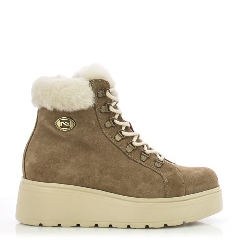 Дамски Спортни Боти NERO GIARDINI - I514908D CAPPUCCINO