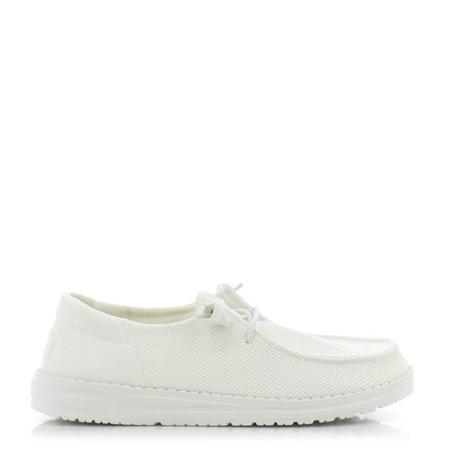 Дамски Ежедневни HEY DUDE-40065-100 WENDY FUNK MONO WHITE