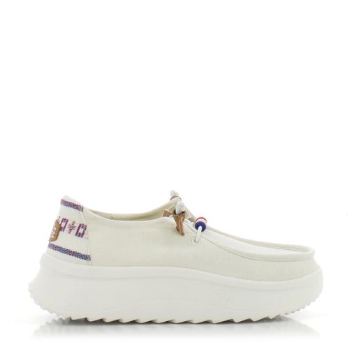 Дамски Ежедневни HEY DUDE-40739-100 WENDY PEAK WHITE