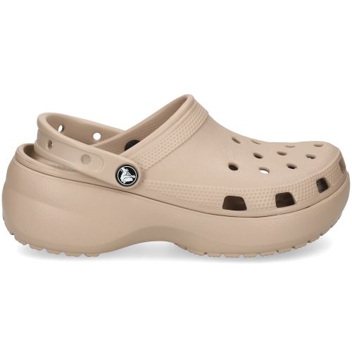 Сабо CROCS-206750-214 CLASSIC PLATFORM CLOG TAUPE