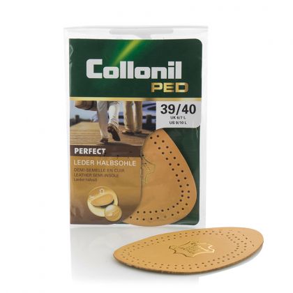 Мъжки полустелки от естествена кожа COLLONIL - 9082-02