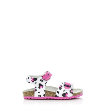 Сандали Момичета GEOX - J258MD 00402 J ADRIEL GIRL WHITE/FUCHSIA